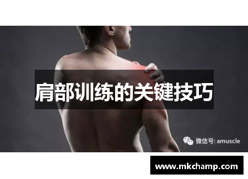 肩部训练的关键技巧